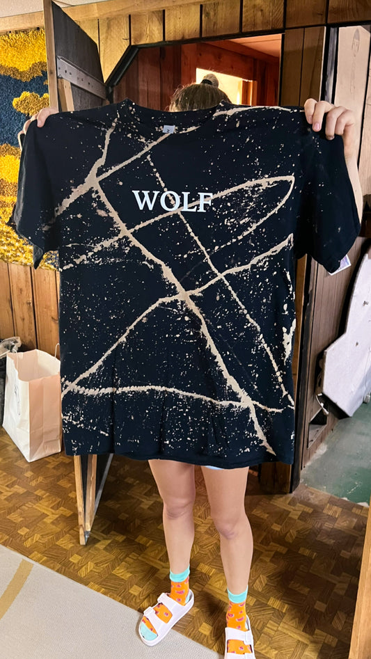 Bleached Wolf-T (Black)