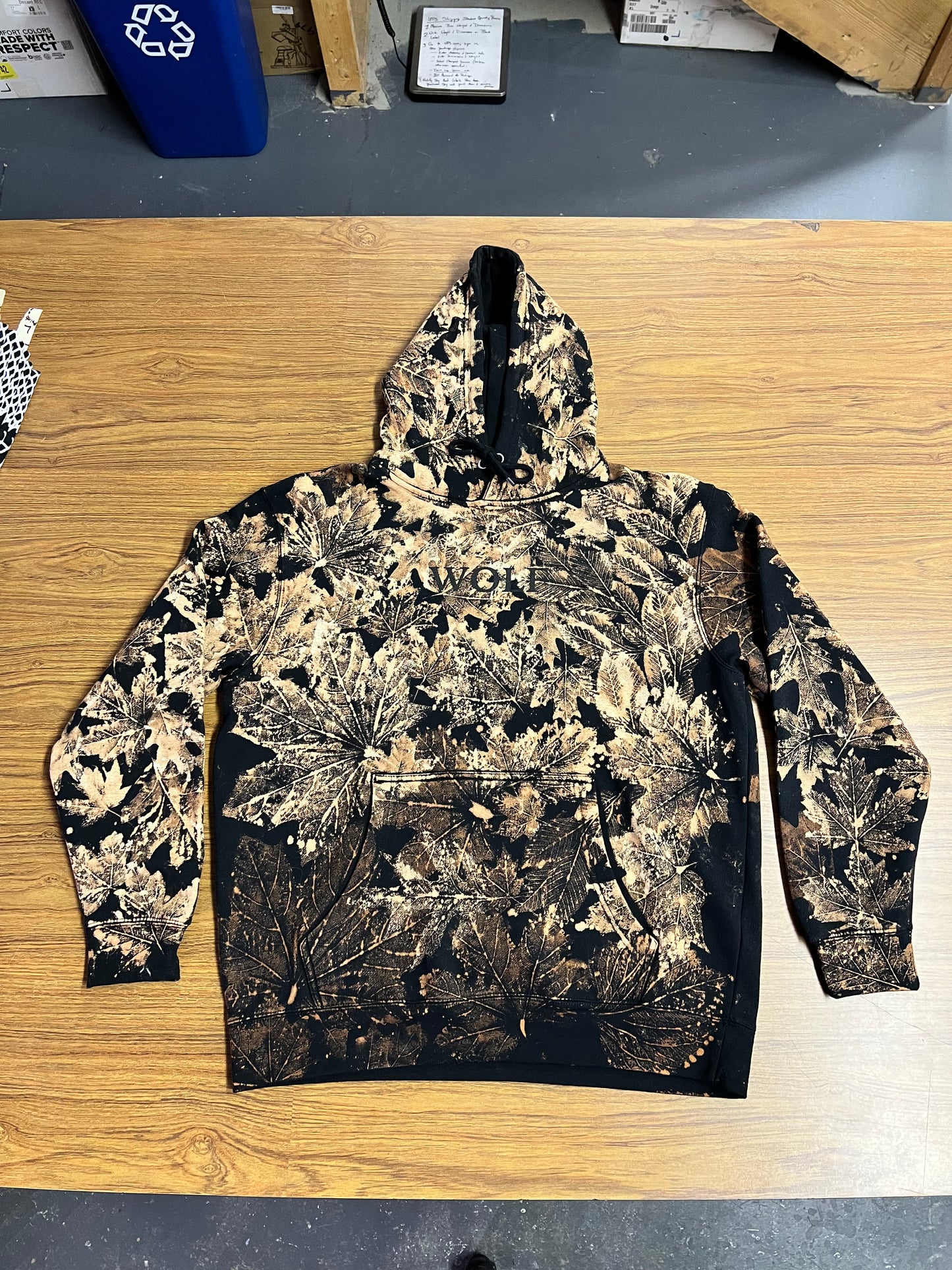 Leaf Bleach Hoodie