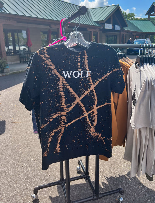 Bleached Wolf-T (Black)